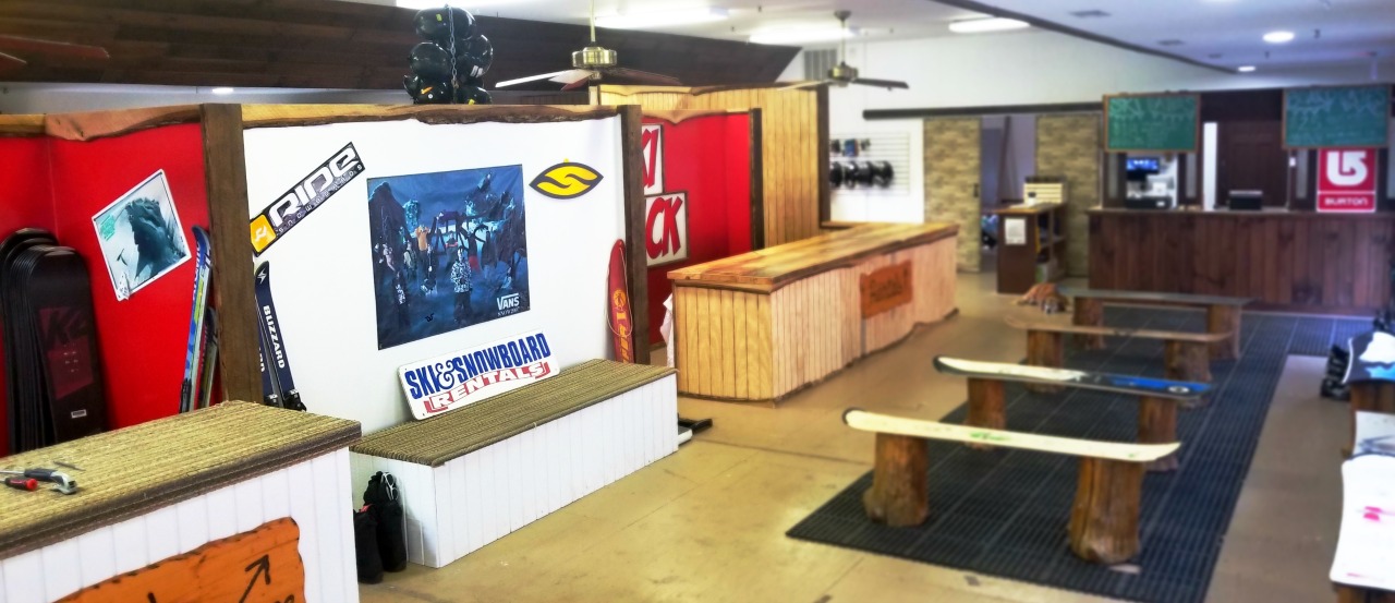 Inside The Ski Shack